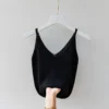 cn-11134207-7r98o-lsp0zqg0el7hd2.webp Silk Chiffon V neck Knitwear Camisole Free Size