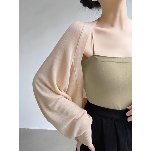 Loose Sunscreen Knitwear Cardigan Free Size