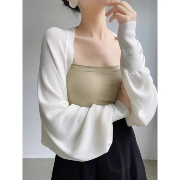 Loose Sunscreen Knitwear Cardigan Free Size