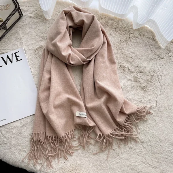 sg-11134201-7qvde-lijugv7ktikpf8.webp MISSKOI Soft Knitted Tassel Scarf