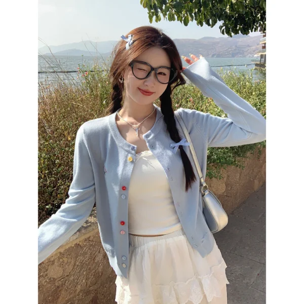sg-11134201-7rd4b-m7hg31987m8o34.webp Embroidery Crew Neck Knitwear Cardigan Free Size