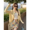 sg-11134201-7rd6t-m7hg330hptr766.webp Embroidery Crew Neck Knitwear Cardigan Free Size