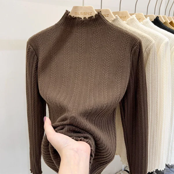 Wooden Ear Edge Knitwear Sweater Free Size