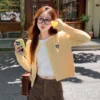 sg-11134201-7reqj-m8wxfl187eg7e6.webp Heart Embroidery Knitwear Cardigan Free Size