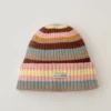MISSKOI Colorful Striped Knitted Hat